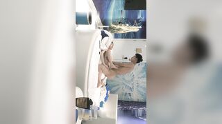 【文轩探花】（第二场）高价外围，肤白如雪，甜美女神，美腿翘臀，温柔配合，激情啪啪真刺激