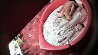 【极品360】私享台❤浪漫红心圆床 劲爆后入怼操情趣极品长腿美少女 主动骑乘耸动 画面超震撼 高清1080P原版