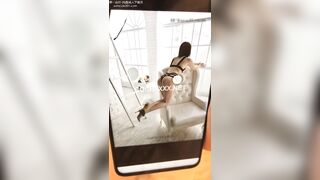 在线教学授课，手把手指导如何嫖到外国妞，蜂腰翘臀乳浪翻滚，男人一定要去体验一次才行