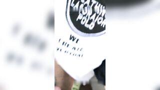 小情侣周末太疯狂，宿舍阳台做爱，极品白嫩大奶粉鲍鱼，各种角度拍摄鸡巴在小穴里抽插运动真刺激，