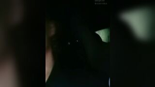 长腿黑丝美女嫩模『露依依』午夜情趣黑丝套装开车接炮友激情车震打野炮 毛多性欲强 干不够 爆操射一脸