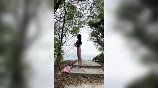 最新流出推特网红姐妹花嫩妹【我爱天体❤️月和影&Anzuo】户外极限露出 原版套图124P+2V1