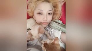 超高颜值网红【妮是老虎】视图诱惑，魔鬼身材 575P36V合一！