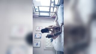 【麻花免费视频】小天把你带回家，抠逼玩弄清纯小美女，69口交大鸡巴舔骚穴，主动上位爆草抽插，让骚逼给口出来