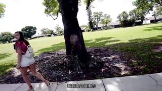 【麻花免费视频】『中文字幕』性爱之旅随机搭讪路边美女车震