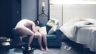 【麻花免费视频】赵总寻花一线天肥逼可爱妹子沙发上掰穴抽插