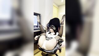 【麻花传媒视频】【超爆极品人气名模】海鲜馒头穴女神阿朱黑丝捆绑 被网友绑起来搞到内内都湿了