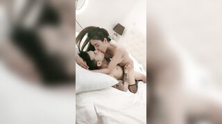 【麻花传媒视频】丝袜少女白嫩粉穴诱惑鸡巴站立抽插高潮