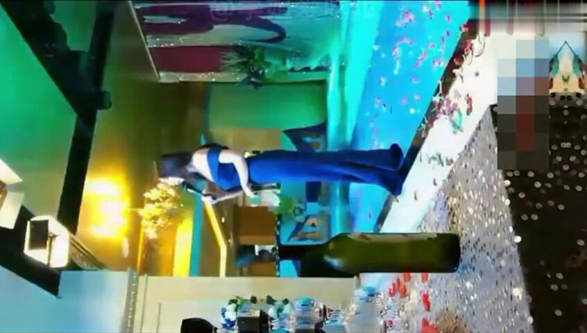 【麻花免费视频】高挑靓女塞着跳弹现场主持婚礼，内裤都湿透了，紧张又刺激，内裤湿透沾满了粘液