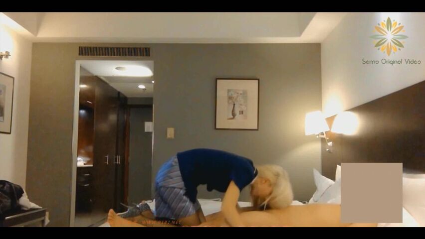 大款贞操哥重金网约极品外围女模美腿大波高挑身材金发制服洋妞应该是喝壮阳葯了搞了好几炮太猛了1080P原版